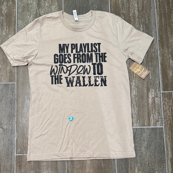 Window to the Wallen Graphic Tee with Bold Text - Picture 1 of 5